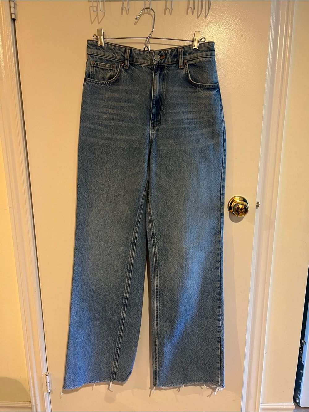 Zara Light Blue Denim. Size 38